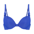 Luxe padded push-up bikini top Cup A - E, Blue