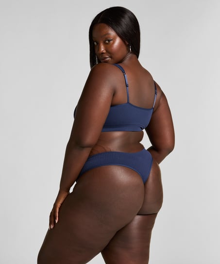 Dianne Scoop Bralette, Blue