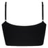 Seamless strappy top, Black