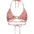 Tobago Triangle Bikini Top, White