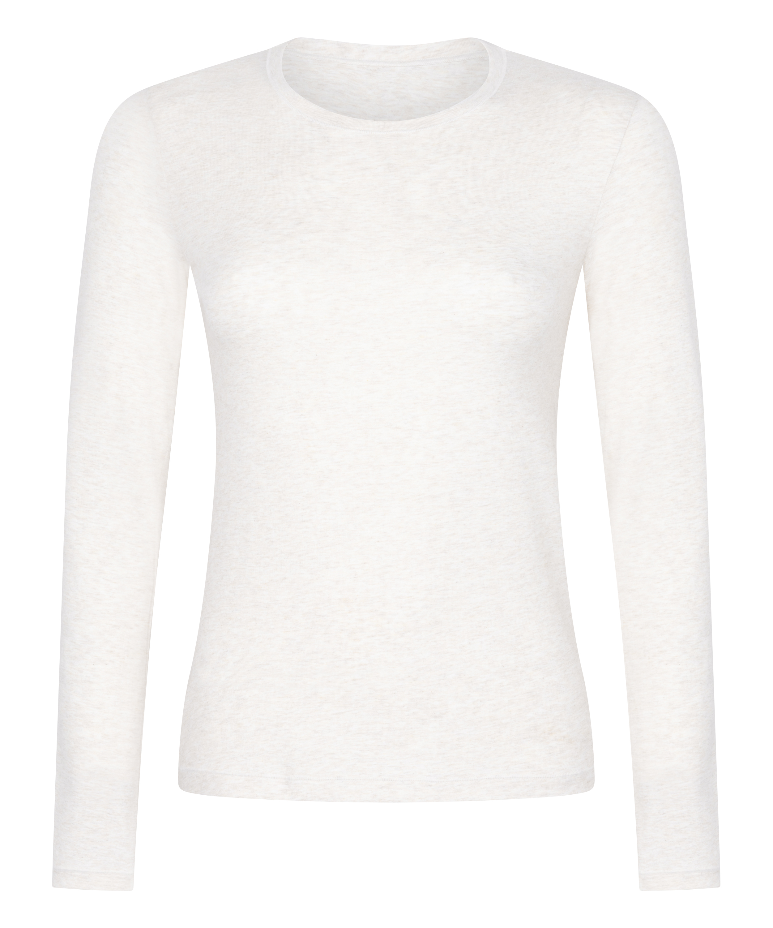 Longsleeved Shirt from Soft Cotton, Beige, main