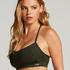 HKMX The Nadi sports bra level 1, Green