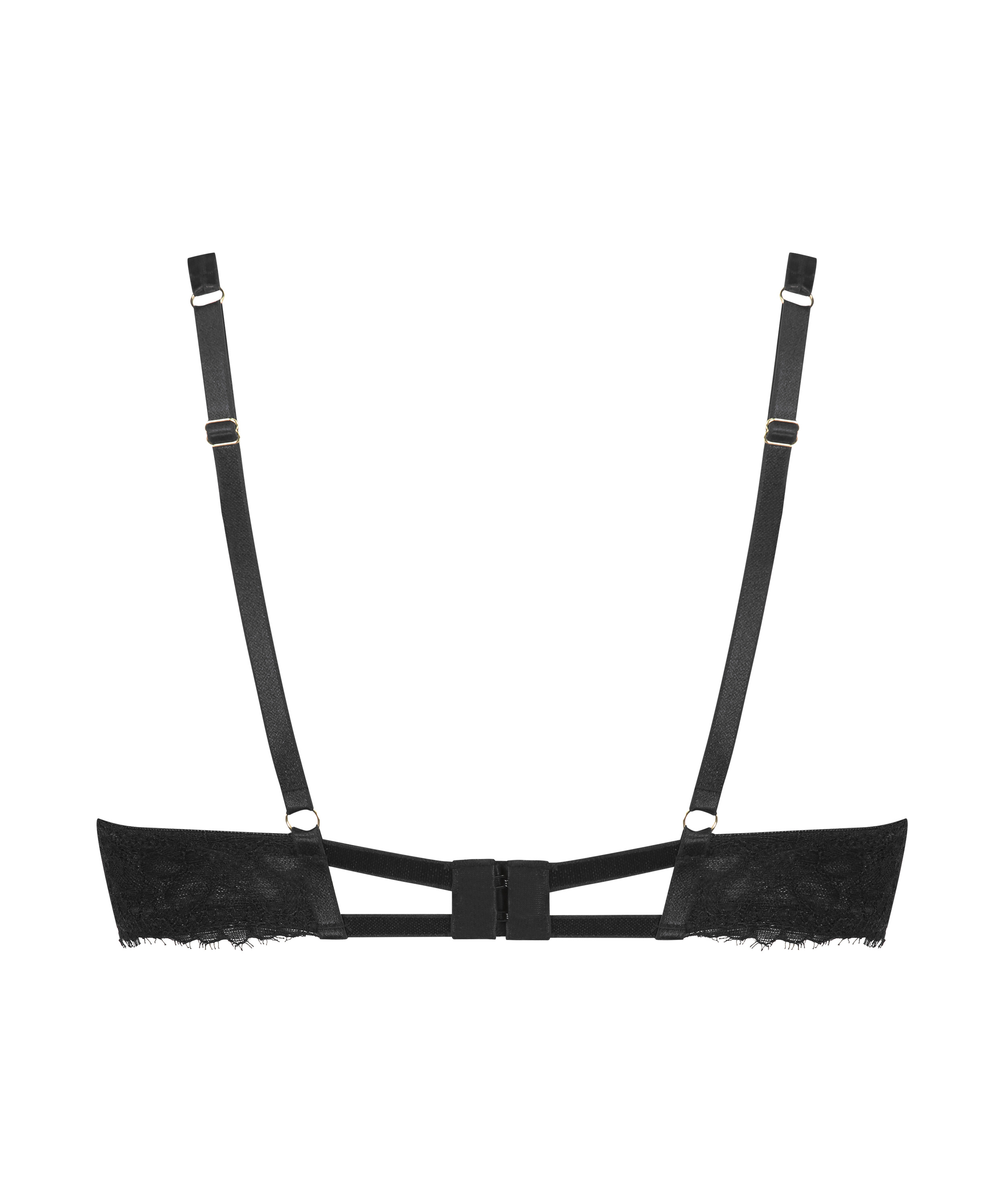 Evie Non-Padded Underwired Bra Nyakim, Black, main