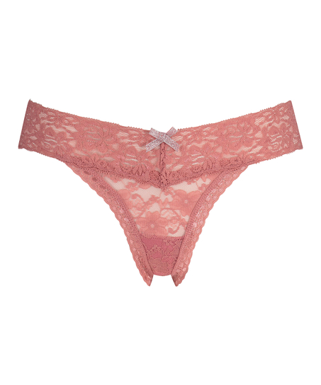 Extra Low V-Thong, Pink