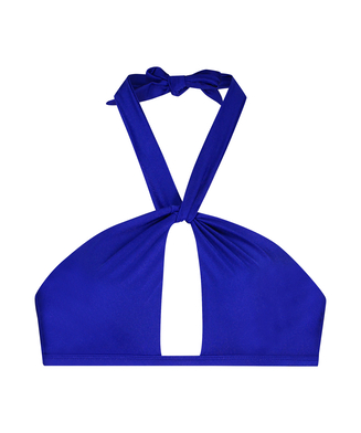 Bari Bikini Crop Top, Blue