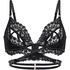 Anna Open Bralette, Black