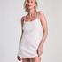 Slipdress Pointelle, White