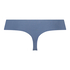 Invisible cotton thong, Blue
