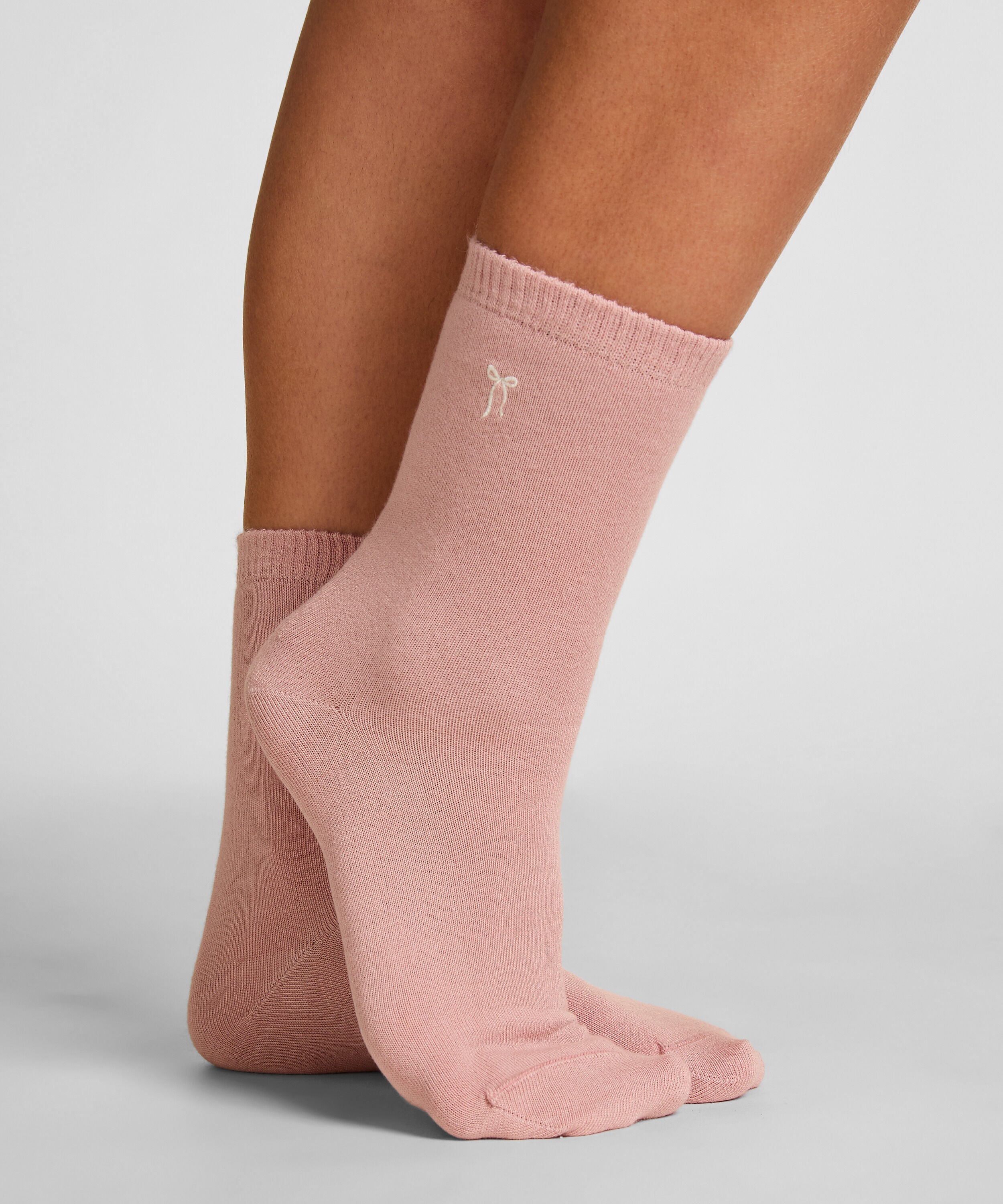 Modal Crew Socks, Pink Modal Crew Socks, Pink