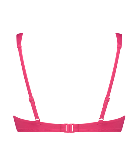 Luxe non-padded bikini top, Pink