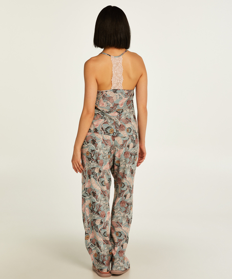 Petite woven pyjama bottoms, Grey