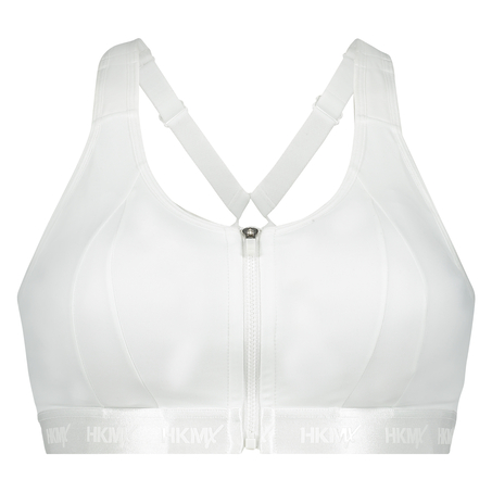 HKMX Sports bra The Pro Level 3, White