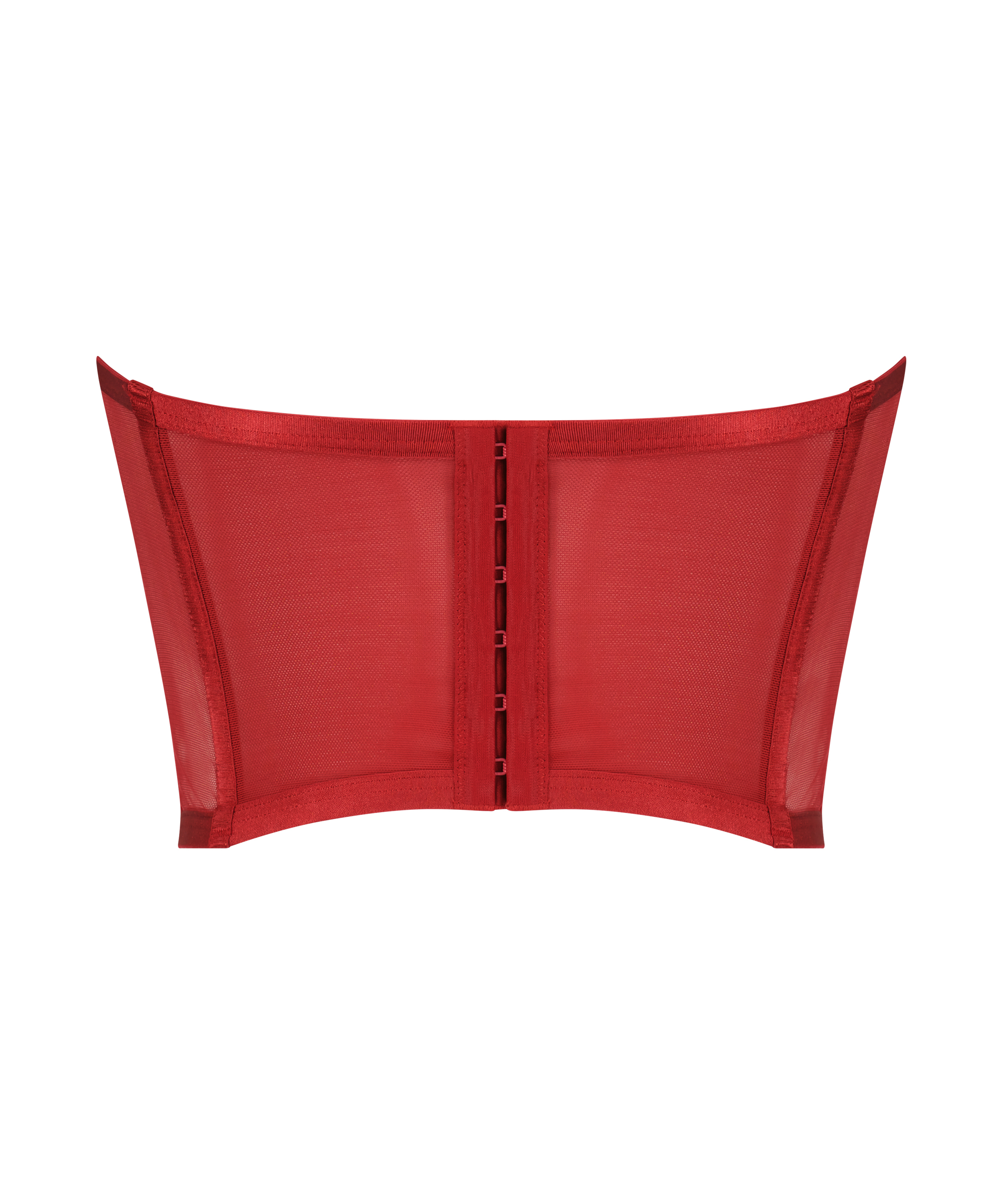 Violet Cupless Bustier, Red, main