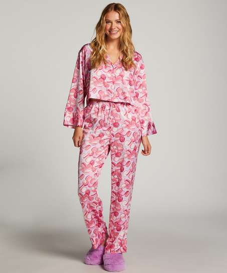 Satin Trousers, Purple