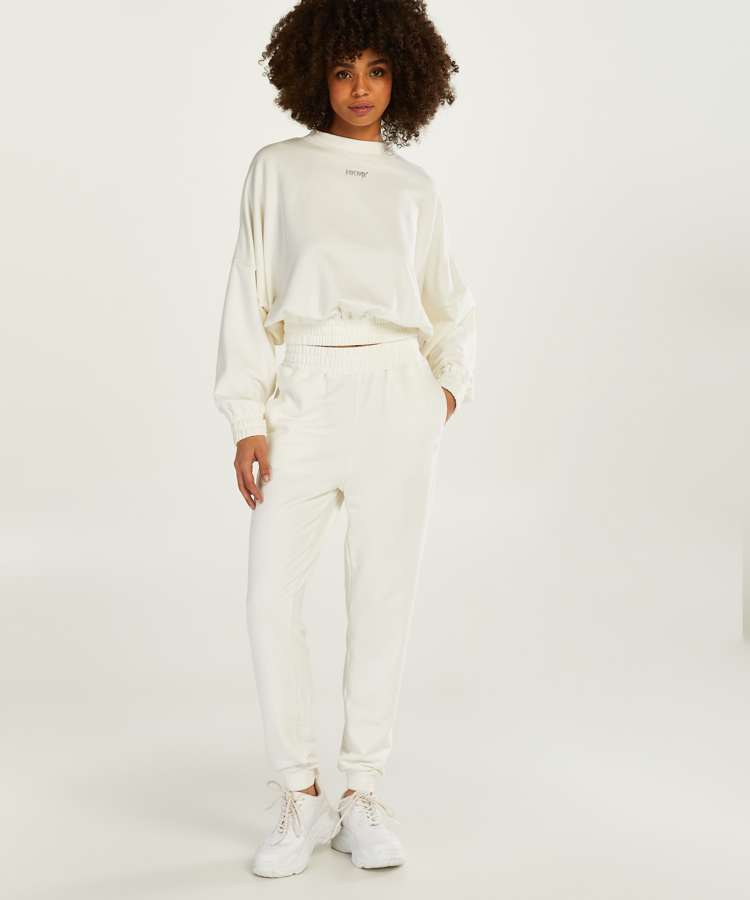 HKMX Flow Sweater, White, main