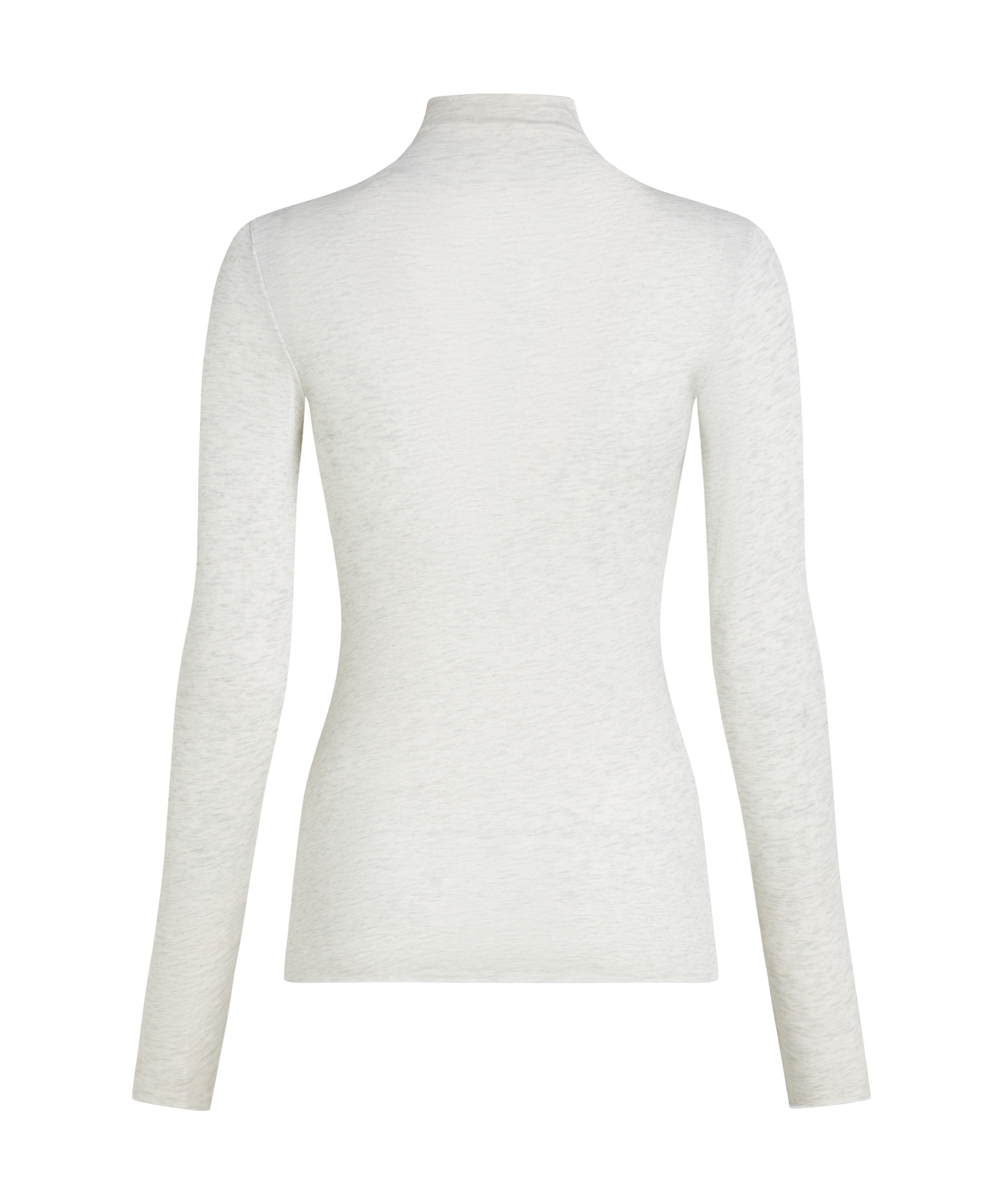 super soft Turtleneck shirt with Cashmere, Grey, main