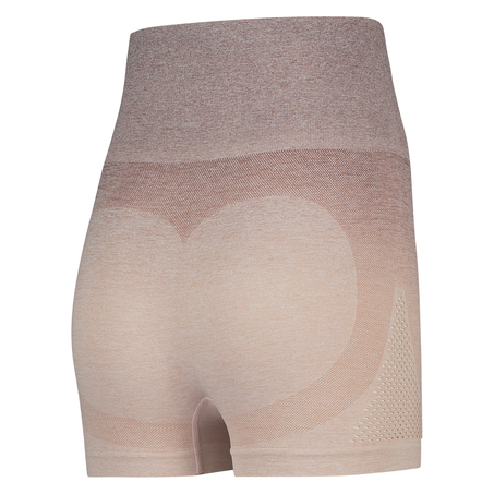 HKMX high-waisted shorts, Pink