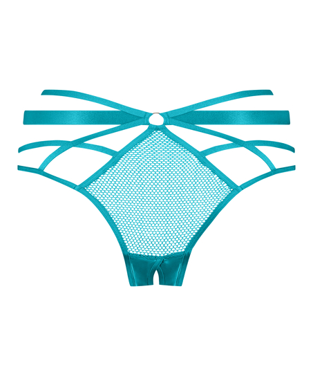 Sting Open Crotch Brazilian, Blue