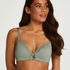 Lola Padded Non-Wired Bra, Green