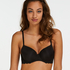 Angie Padded Underwired Bra, Black