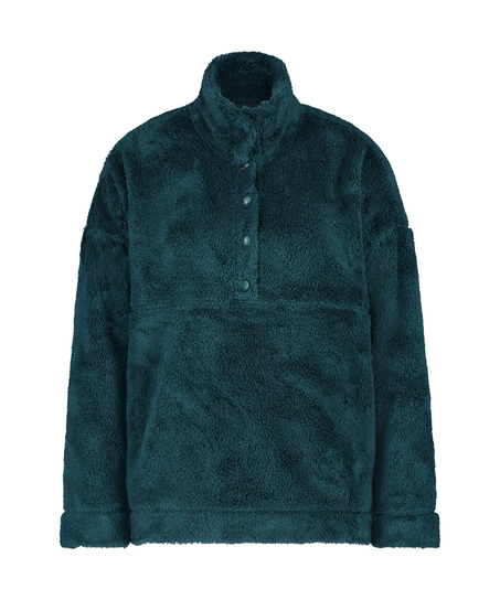 Fleece Snuggle Top, Blue