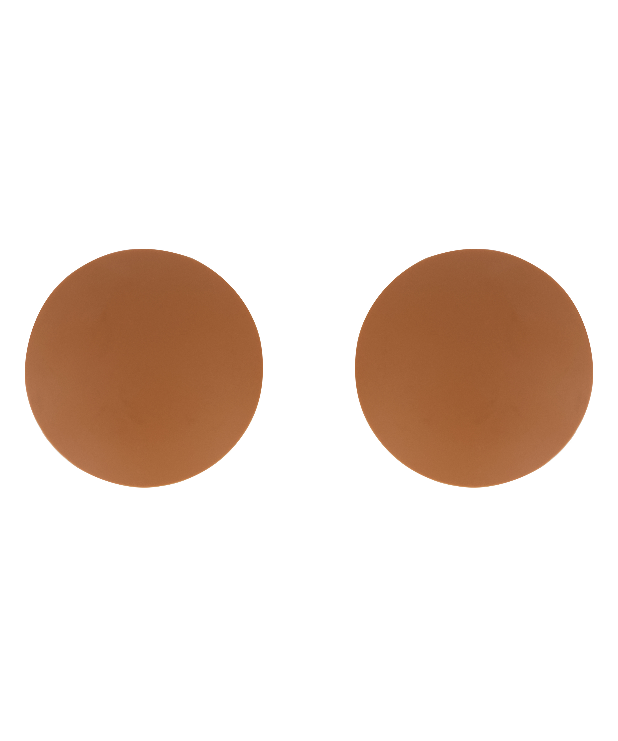 Silicone nipple covers, Brown, main