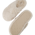Madeline Fur Slippers, Beige