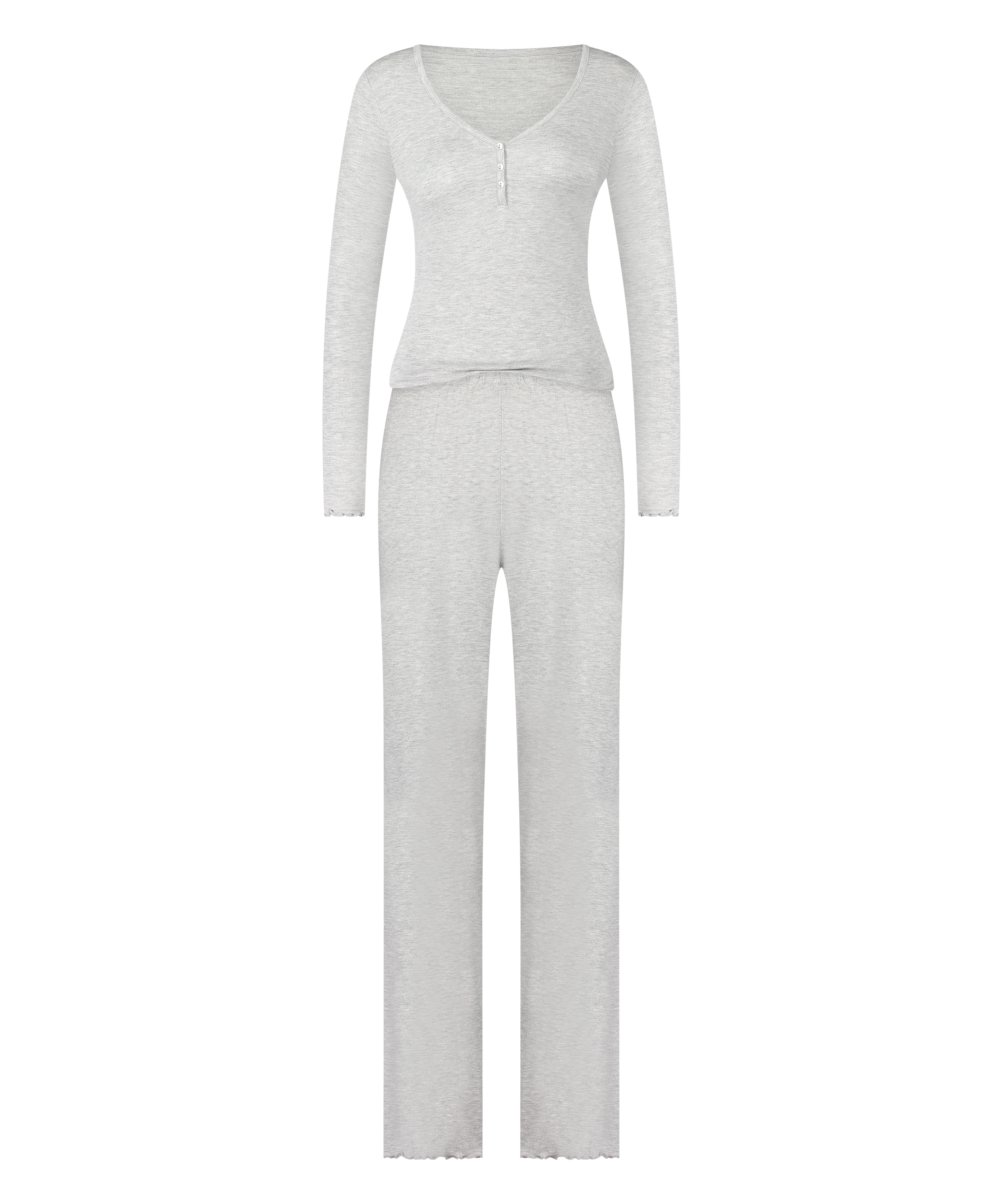 Pajama Set, Grey, main