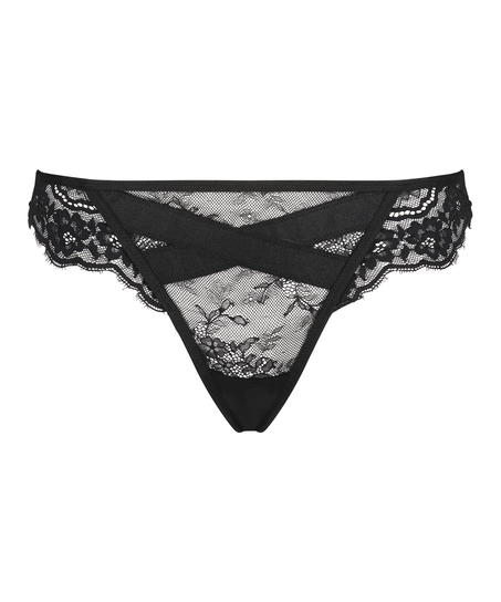 Bellatrix Thong, Black