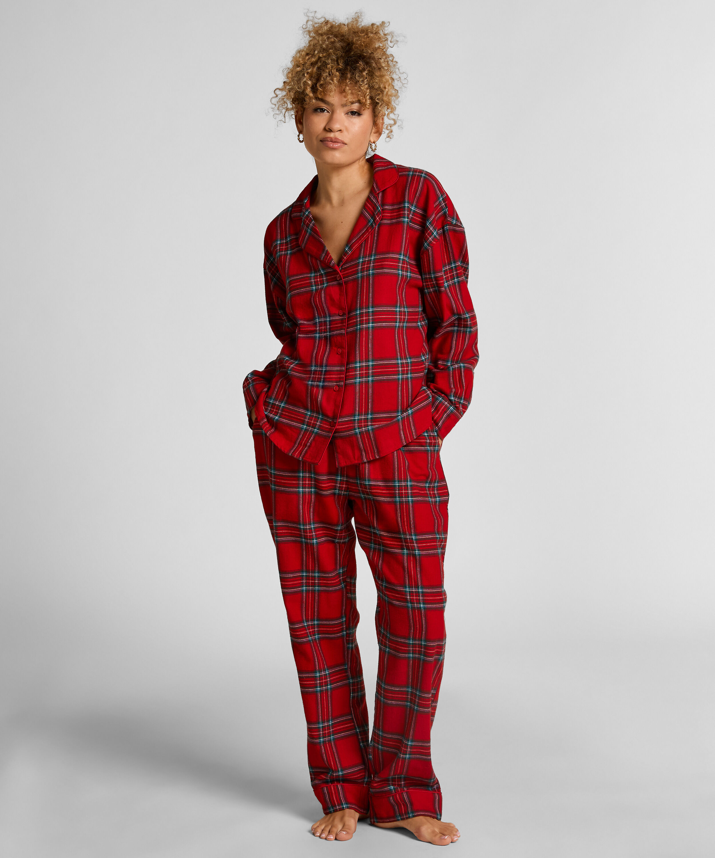 Petite Flannel Pyjama Pants, Red Petite Flannel Pyjama Pants, Red