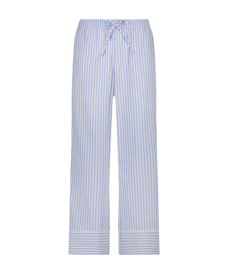 Cotton Pyjama Pants, Blue
