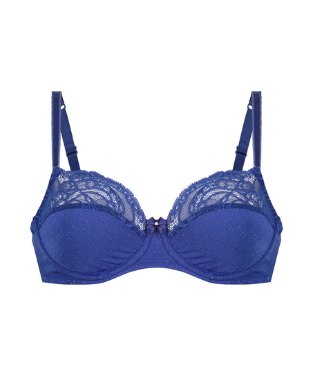 Sophie Non-Padded Underwired Bra, Blue