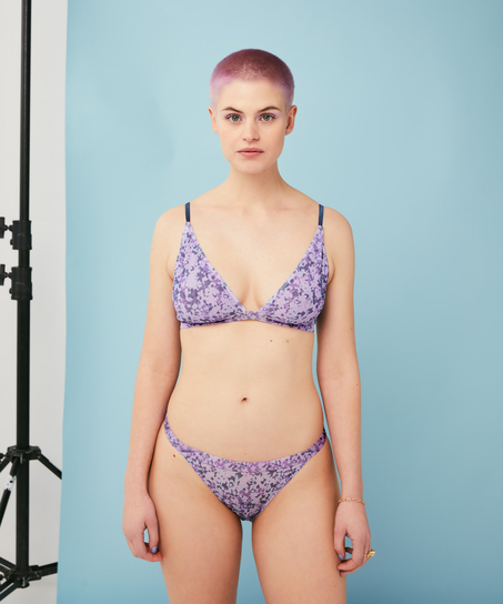 That Is Lit Tanga Knickers, Blue