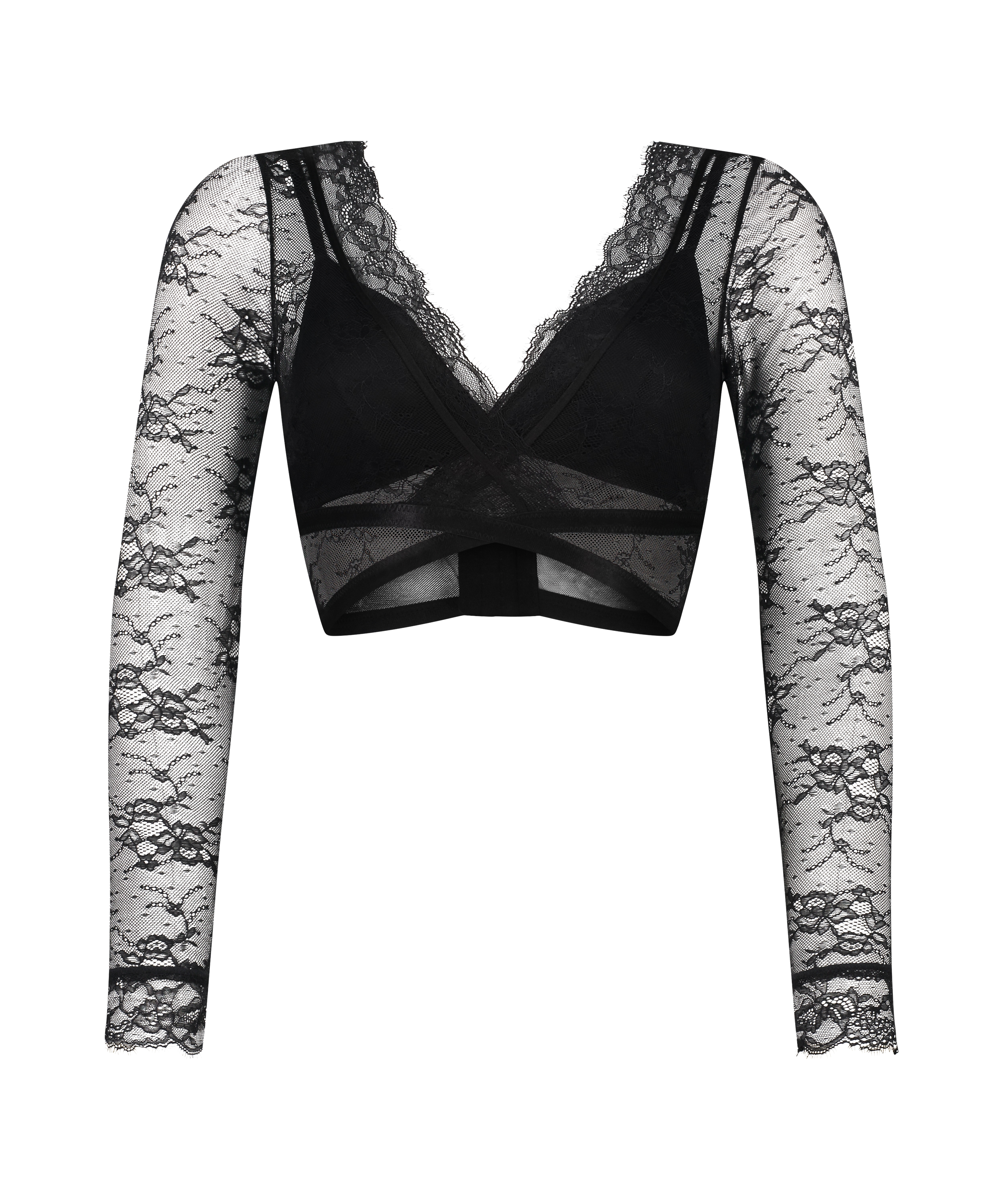 Molly Bralette, Black, main