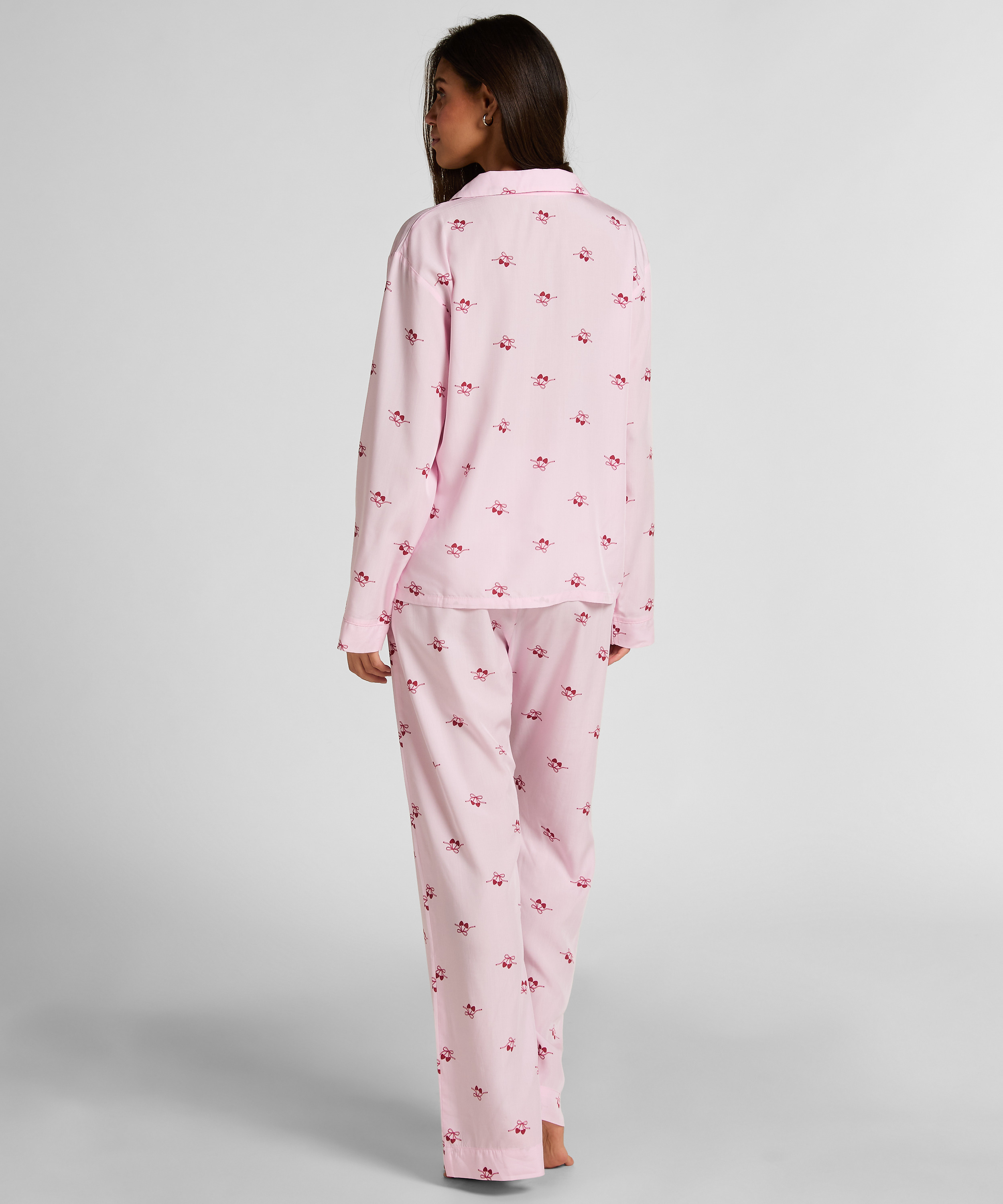 Jacket Woven Cherry, Pink, main