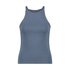 Ribbed Racer Back Top, Blue