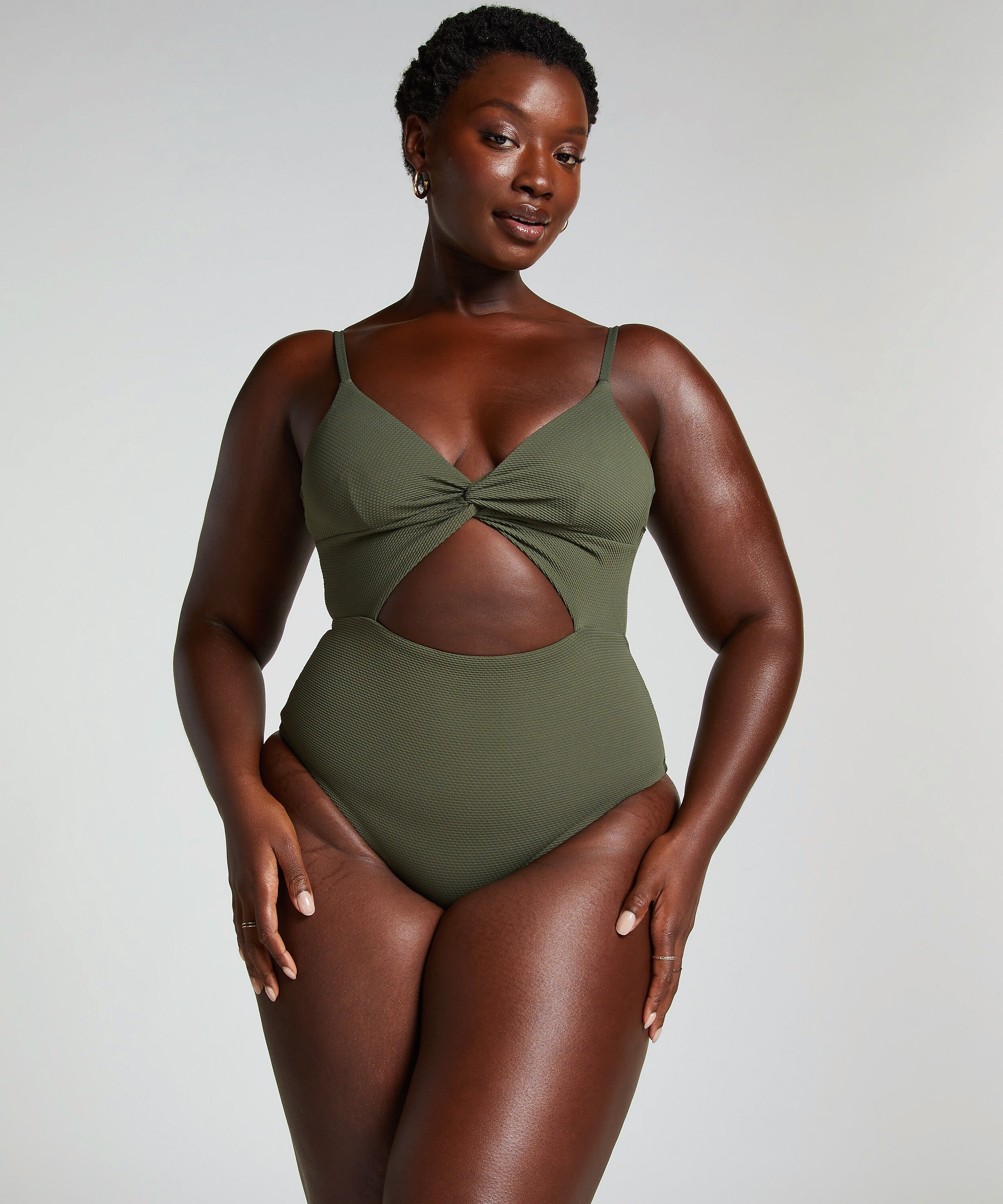 Relief Swimsuit, Green