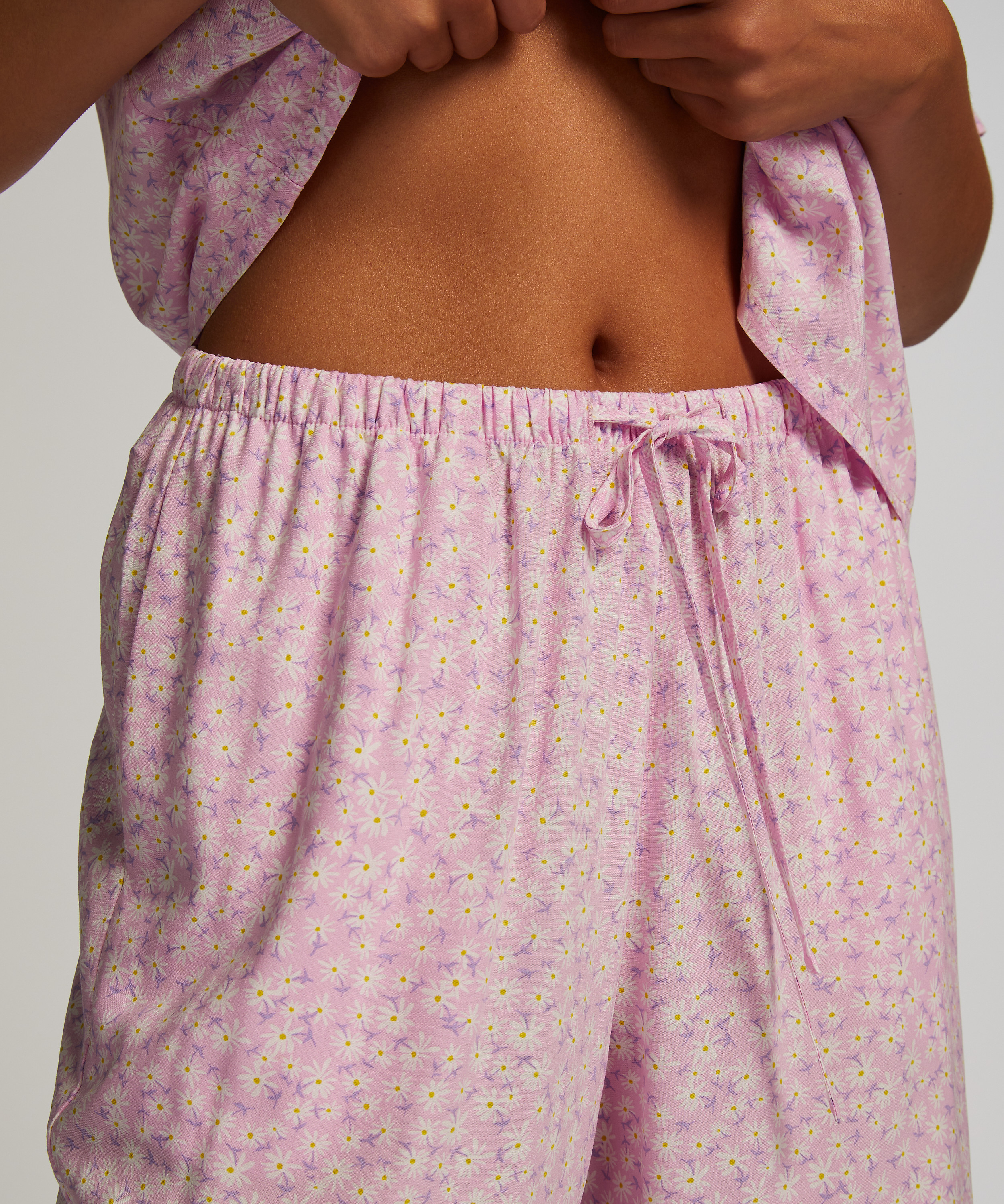 Springbreakers Woven Pyjama Bottoms, Pink, main