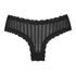 V-shape Mesh Brazilian, Black