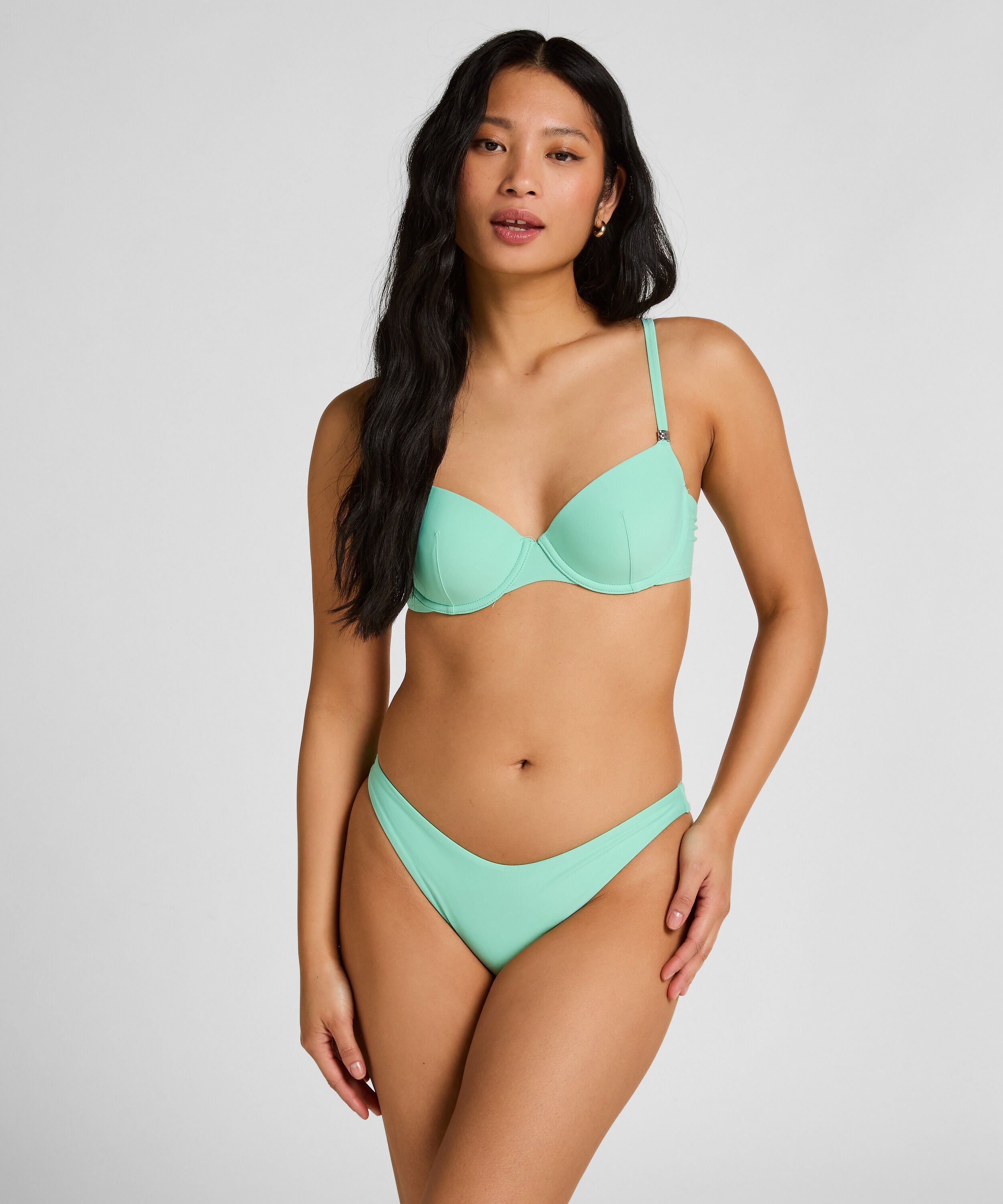 Highleg Bikini Bottom Luxe