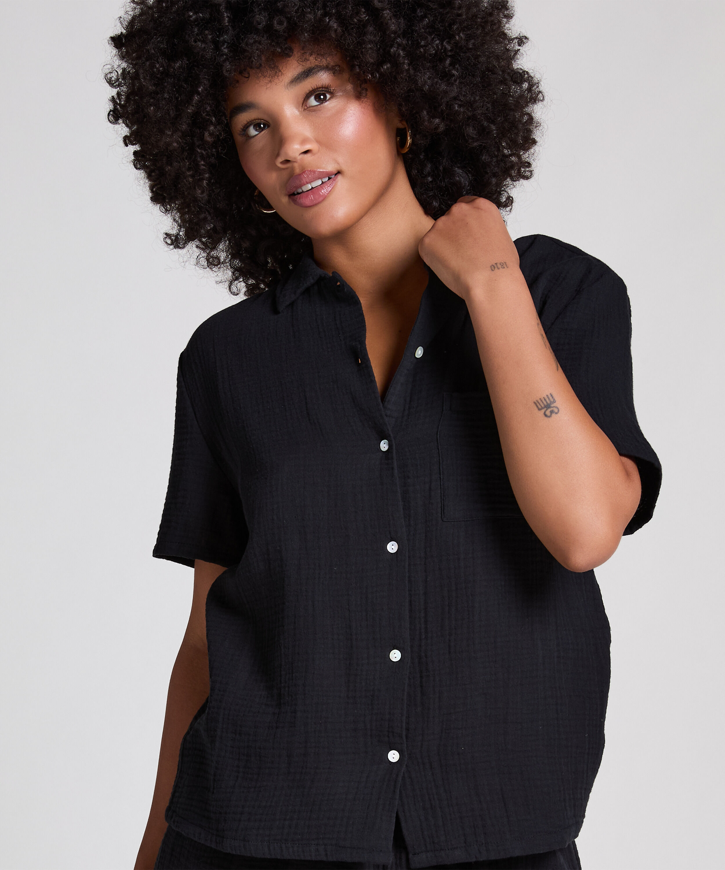 Muslin Jacket, Black