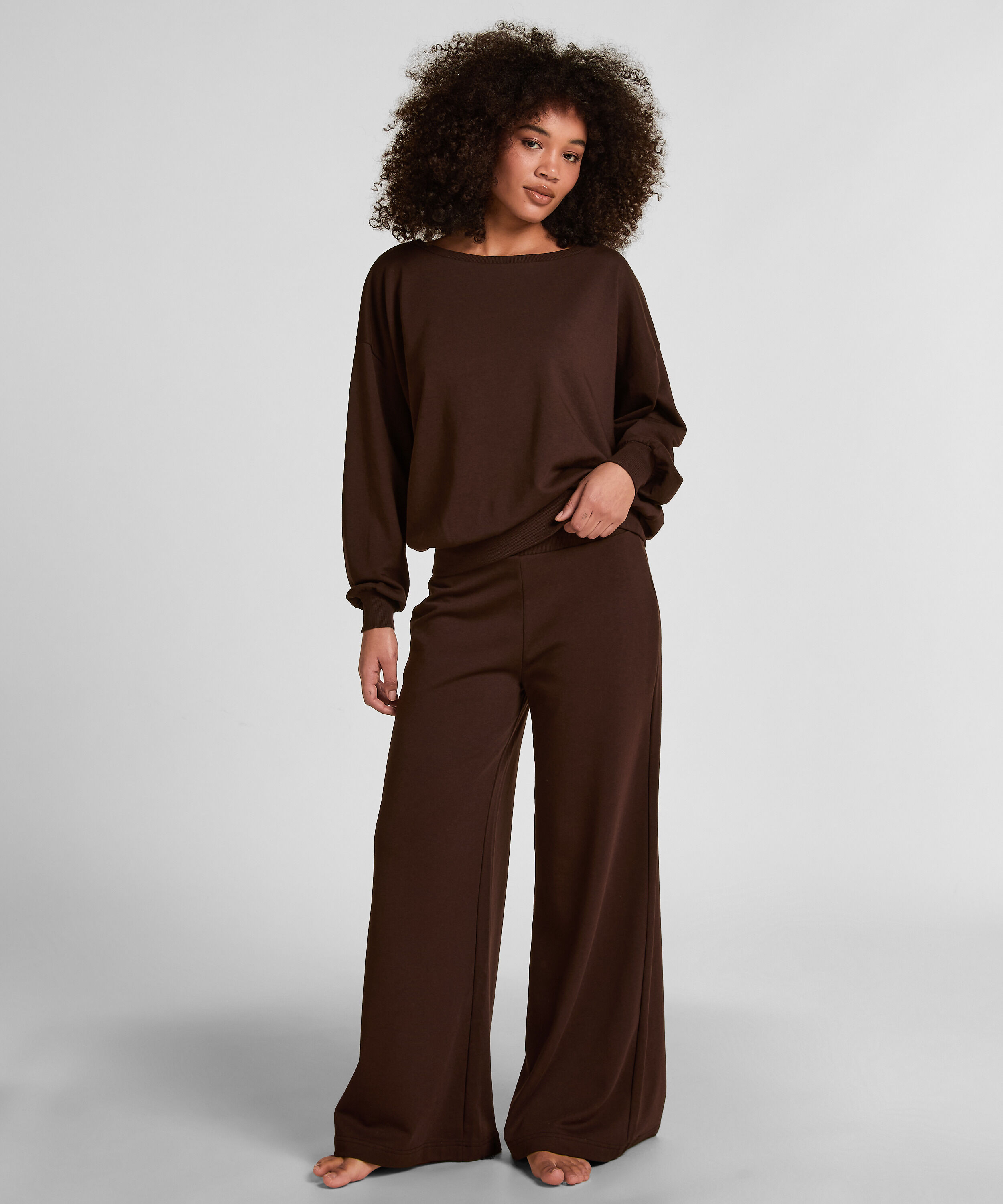 Sweatpant Rory, Brown Sweatpant Rory, Brown