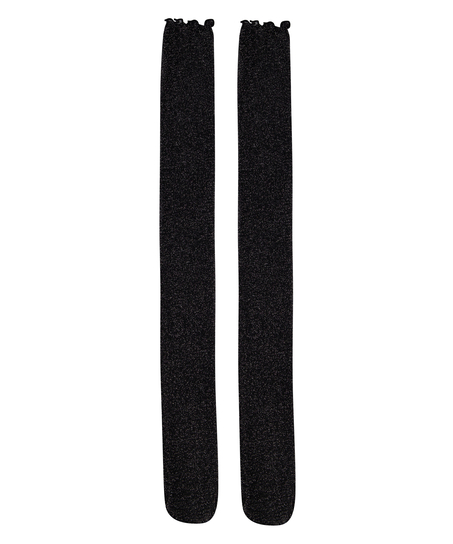 Glitter Socks, Black