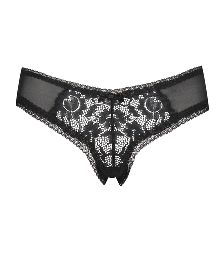 Franzi V-shaped Brazilian, Black