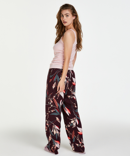 Woven Pyjama Bottoms, Red