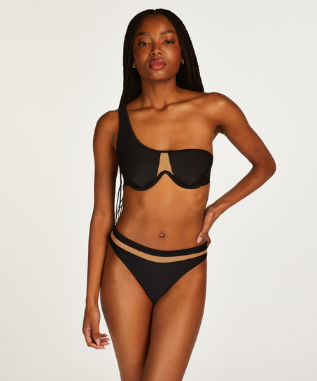Belize Non-Padded Underwired Bikini Top, Black