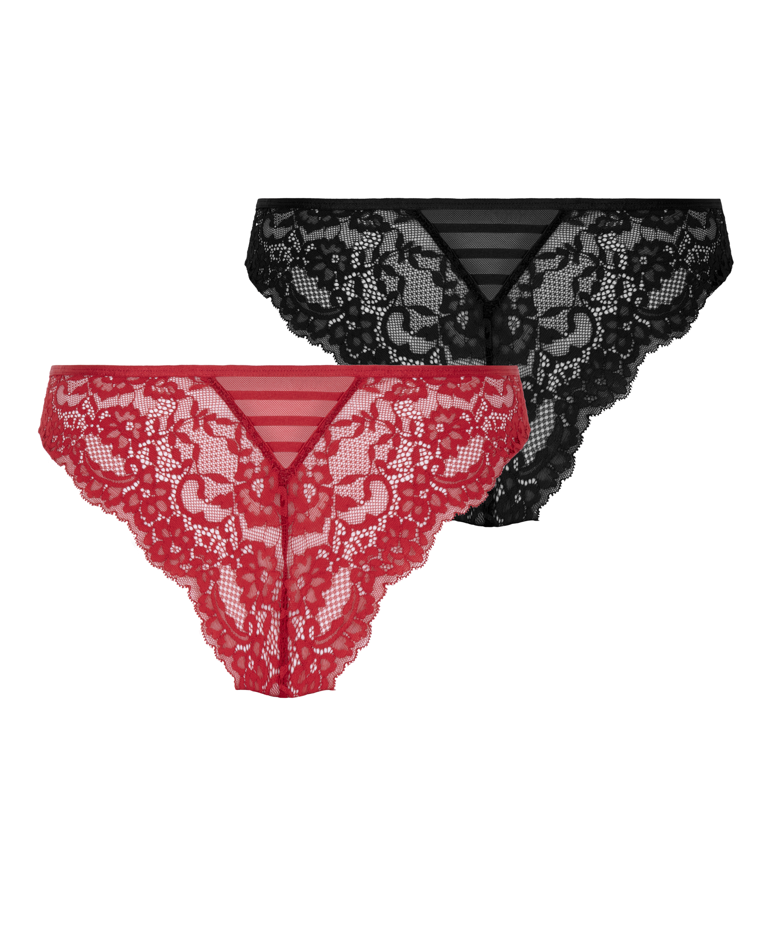 3-Pack Belle Brazilian, Red, main