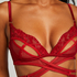 Pleasure Bralette, Red