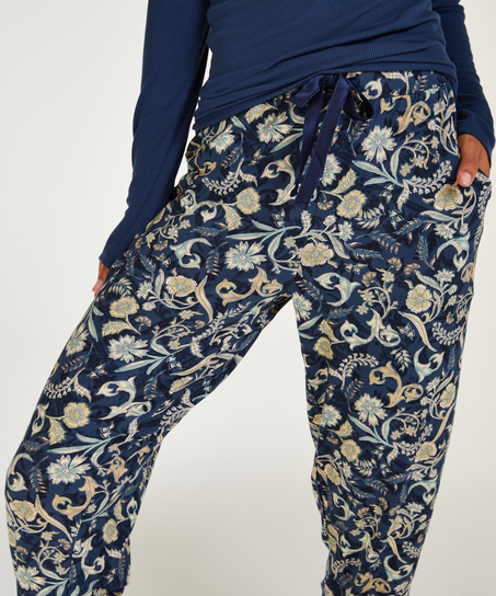 Jersey Pyjama Pants, Blue