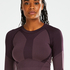 HKMX The Motion Crop Top, Purple